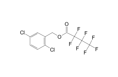 2,5-Dichlorobenzyl alcohol, heptafluorobutyrate