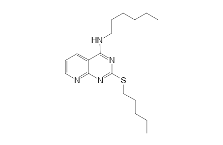 2-(pentylsulfanyl)-N-hexylpyrido[2,3-d]pyrimidine-4-amine