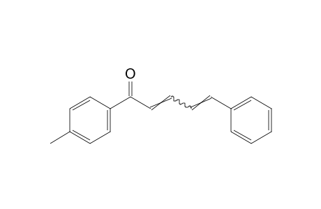 4'-methyl-5-phenyl-2,4-pentadienophenone