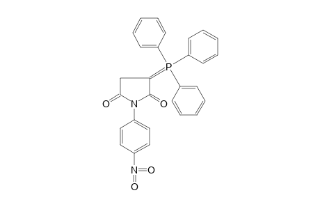 N-(p-nitrophenyl)-2-(triphenylphosphoranylidene)succinimide