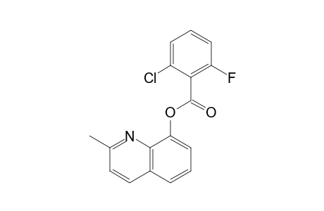 2-methyl-8-quinolinol, 2-chloro-6-fluorobenzoate (ester)