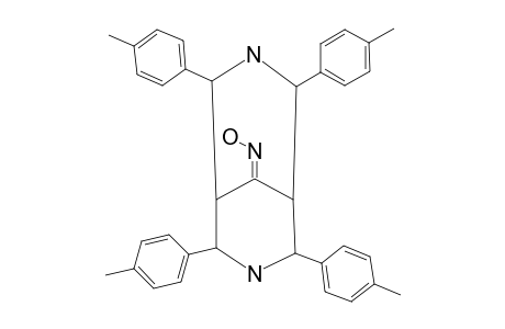 2,4,6,8-[TETRA-(4-METHYL)-PHENYL]-3,7-DIAZABICYCLO-[3.3.1]-NONAN-9-ONE-OXIME