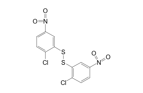 bis(2-chloro-5-nitrophenyl)disulfide