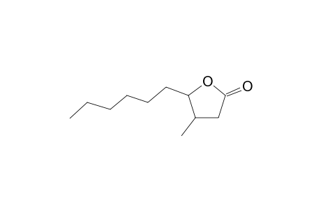 2(3H)-Furanone, 5-hexyldihydro-4-methyl-, (4R-cis)-