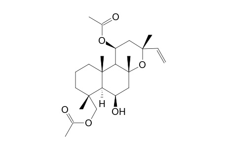 11-BETA,18-O,O-DIACETYL-6-BETA-HYDROXYMANOYL_OXIDE