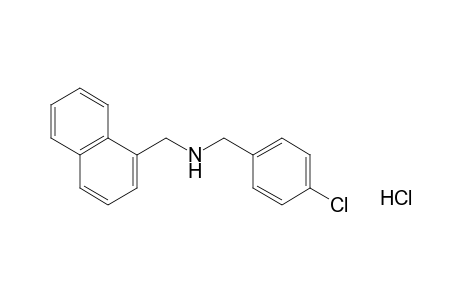 N-(p-chlorobenzyl)-1-naphthalenemethylamine, hydrochloride