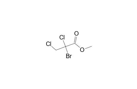 2-Bromo-2,3-dichloro-propionic acid methyl ester