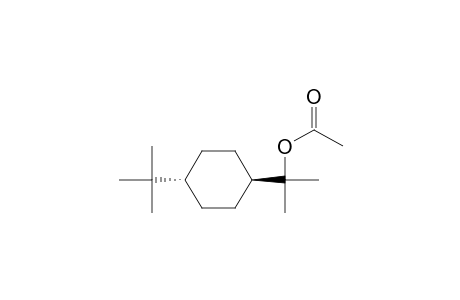 Cyclohexanemethanol, 4-(1,1-dimethylethyl)-.alpha.,.alpha.-dimethyl-, acetate, trans-