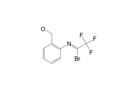 N-[2-(Hydroxymethyl)phenyl]-2,2,2-trifluoroacetimidoylbromide