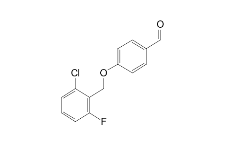 p-[(2-chloro-6-fluorobenzyl)oxy]benzaldehyde