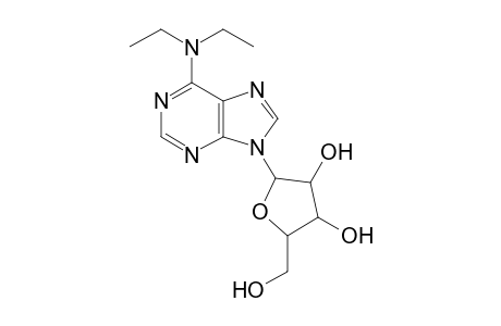 2-[6-(diethylamino)-9-purinyl]-5-(hydroxymethyl)oxolane-3,4-diol