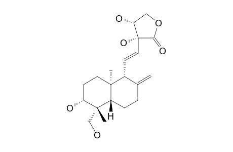 (13R,14R)3,13,14,19-TETRAHYDROXY-ENT-LABDA-8(17),13-DIEN-16,15-OLIDE