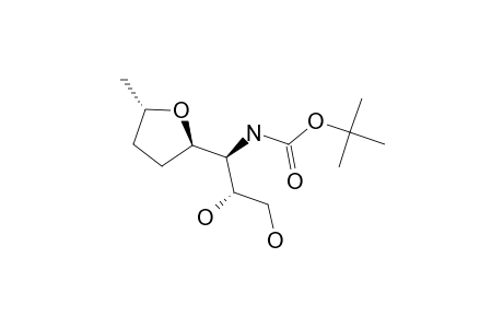 (2R,5S,1'S,2'S)-2-(1'-TERT.-BUTOXYCARBONYLAMINO-2',3'-DIHYDROXYPROPYL)-5-METHYLTETRAHYDROFURAN