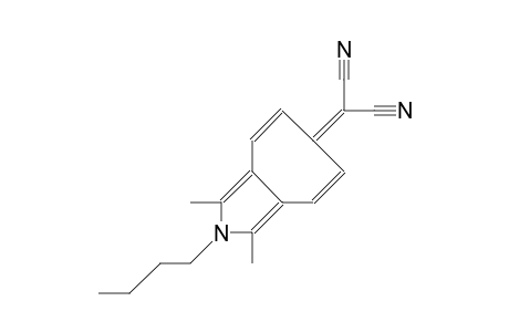 2-Butyl-6-dicyanomethylene-1,3-dimethyl-cyclohepta(C)pyrrol