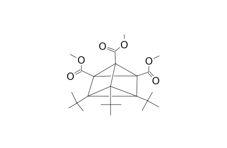 3,4,5-TRI-TERT.-BUTYLTETRACYCLO-[2.2.0.0(2,6).0(3,5)]-HEXANE-1,2,6-TRICARBOXYLIC-ACID,TRIMETHYLESTER