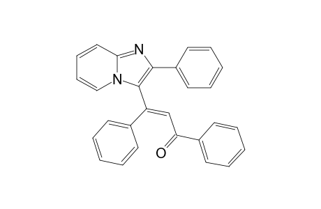 (Z)-3-(2'-Phenylimidazo[1,2-a]pyridin-3'-yl)-1,3-diphenylprop-2-en-1-one