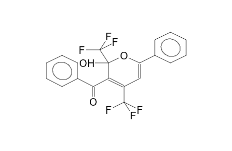 3-BENZOYL-2,4-BIS(TRIFLUOROMETHYL)-2-HYDROXY-6-PHENYL-ALPHA-PYRAN