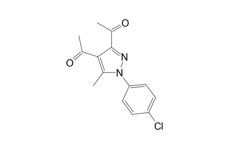 3,4-Diacetyl-5-methyl-1(4-chlorophenyl)-1H-pyrazole
