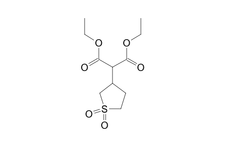 tetrahydro-3-thiophenemalonic acid, diethyl ester, 1,1-dioxide