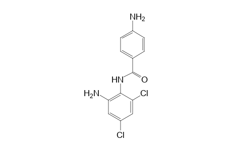4-Amino-N-(2-amino-4,6-dichlorophenyl)benzamide