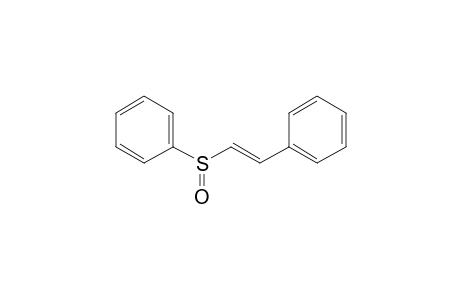 [(E)-2-phenylethenyl]sulfinylbenzene