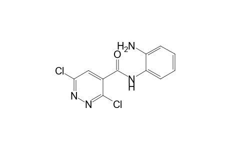 N-(2-Aminophenyl)-3,6-dichloro-4-pyridazinecarboxamide