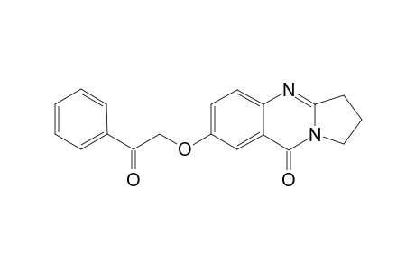 pyrrolo[2,1-b]quinazolin-9(1H)-one, 2,3-dihydro-7-(2-oxo-2-phenylethoxy)-