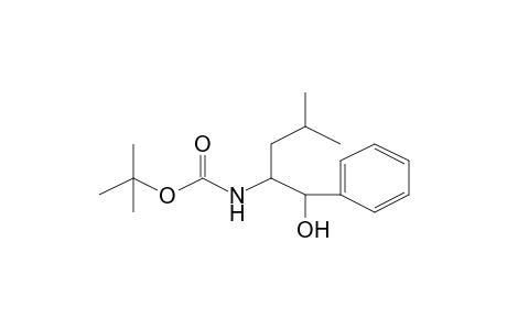 1-Pentanol, 2-[(tert.butyloxycarbonyl)amino]-4-methyl-1-phenyl-, (R or S)