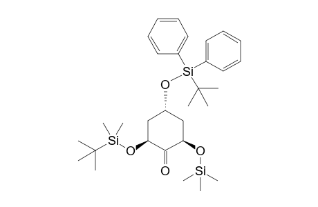 (2S,4R,6R)-2-[tert-butyl(dimethyl)silyl]oxy-4-[tert-butyl(diphenyl)silyl]oxy-6-trimethylsilyloxy-1-cyclohexanone