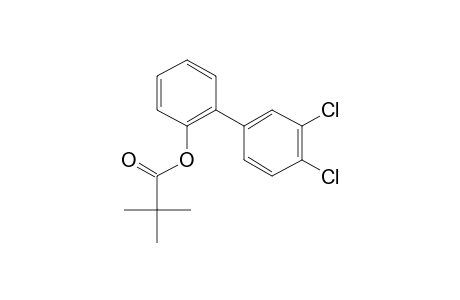 2-Hydroxy-3',4'-dichlorobiphenyl, trimethylacetate