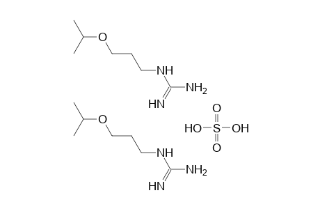 (3-isopropoxypropyl)guanidine, sulfate(2:1)