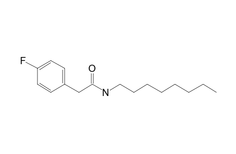 Phenylacetamide, 4-fluoro-N-octyl-