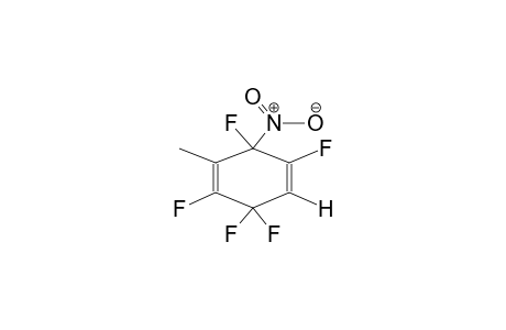 4-METHYL-3-NITRO-2,3,5,6,6-PENTAFLUOROCYCLOHEXA-1,4-DIENE