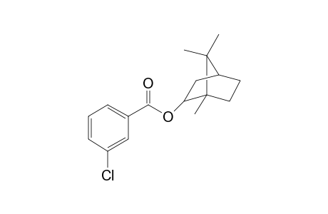 (1R,4S)-1,7,7-Trimethylbicyclo[2.2.1]heptan-2-yl 3-chlorobenzoate