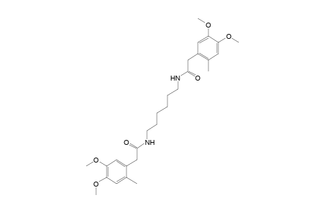 N,N'-hexamethylenebis[2-(4,5-dimethoxy-o-tolyl)acetamide]