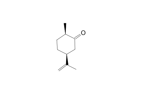 (2R,5S)-2-methyl-5-prop-1-en-2-ylcyclohexan-1-one