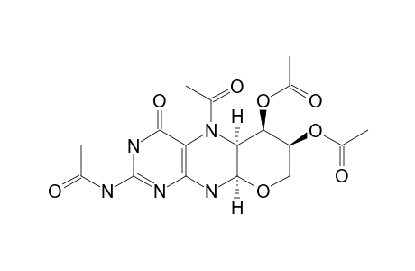 (3S,4R,4AS,10AR)-8-ACETAMIDO-5-ACETYL-3,4,4A,5,6,7,10,10A-OCTAHYDRO-6-OXO-2H-PYRANO-[3,2-G]-PTERIDIN-3,4-DIYL-DIACETATE