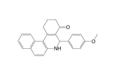 5-(4-Methoxyphenyl)-2,3,5,6-tetrahydrobenzo[a]phenanthridin-4(1H)-one