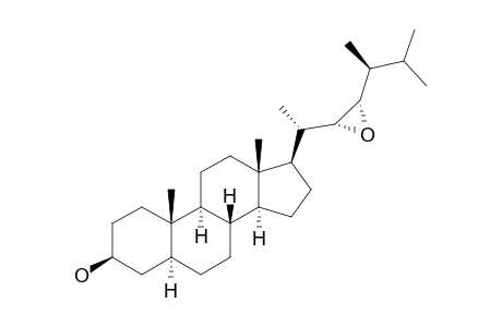 (22S,23S,24S)-24-METHYL-22,23-EPOXY-5-ALPHA-CHOLESTAN-3-BETA-OL