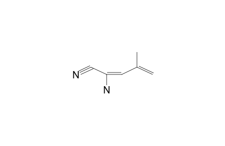 2,4-Pentadienenitrile, 2-amino-4-methyl-