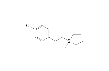 2-(4-Chlorophenyl)ethyl-triethylsilane