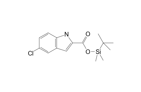 5-Chloro-1H-indole-2-carboxylic acid, tert-butyldimethylsilyl ester