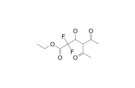 ETHYL-4,4-DIACETYL-2,2-DIFLUORO-3-HYDROXYPROPIONATE