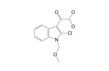 1-[2-chloro-1-(methoxymethyl)indol-3-yl]-2,2-dihydroxyethanone