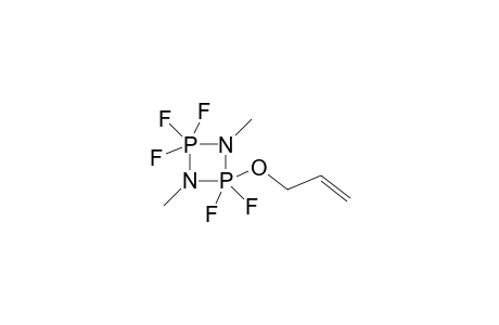 1,3,2,4-Diazadiphosphetidine, 2,2,2,4,4-pentafluoro-2,2,4,4-tetrahydro-1,3-dimethyl-4-(2-propenylox y)-