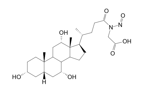 Glycine, N-choloyl-N-nitroso-