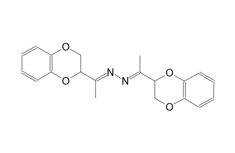 ethanone, 1-(2,3-dihydro-1,4-benzodioxin-2-yl)-, [(E)-1-(2,3-dihydro-1,4-benzodioxin-2-yl)ethylidene]hydrazone, (1E)-