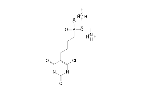 4-(6-CHLORO-2,4-DIHYDROXYPYRIMIDIN-5-YL)-1-BUTYLPHOSPHONIC-ACID-DIAMMONIUM-SALT