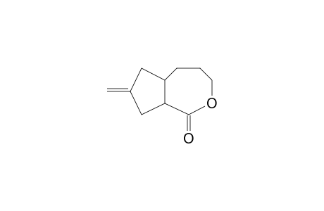 3-Oxabicyclo[5.3.0]decan-2-one, 9-methylene-, cis-