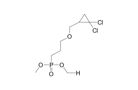 DIMETHYL-3-(2,2-DICHLOROCYCLOPROPYLMETHOXY)PROPYLPHOSPHONATE